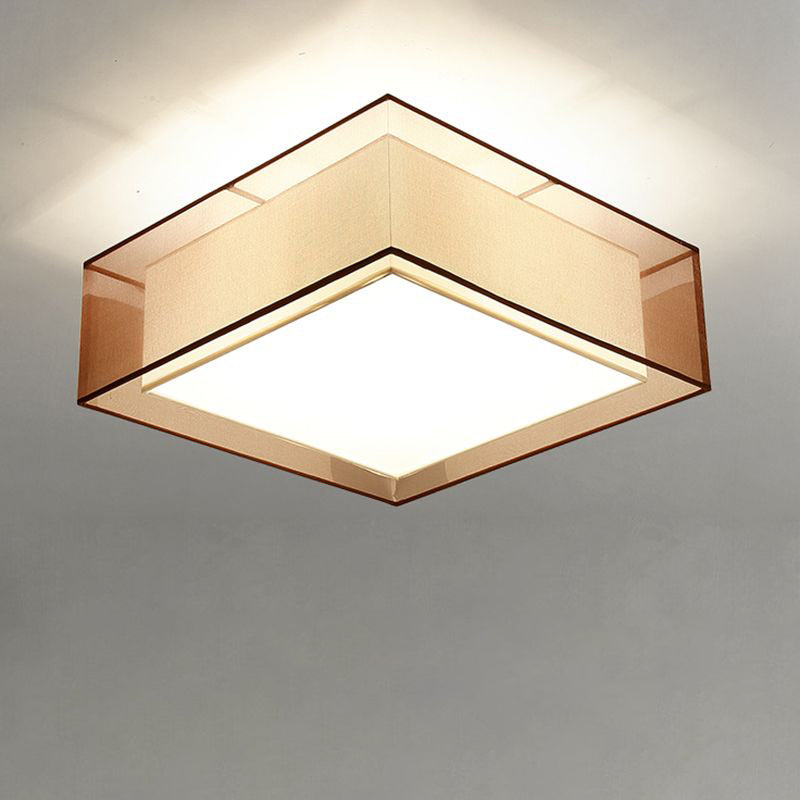 Traditionele stijl inbouwtrommelvorm inbouwplafondarmatuur voor woonkamer