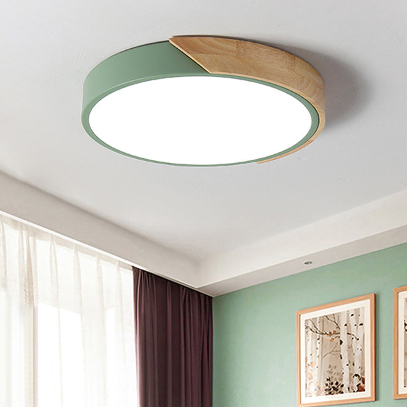 Lámpara de techo moderna con montaje empotrado, iluminación LED, luz interior, luz anillada, luz interior para habitación
