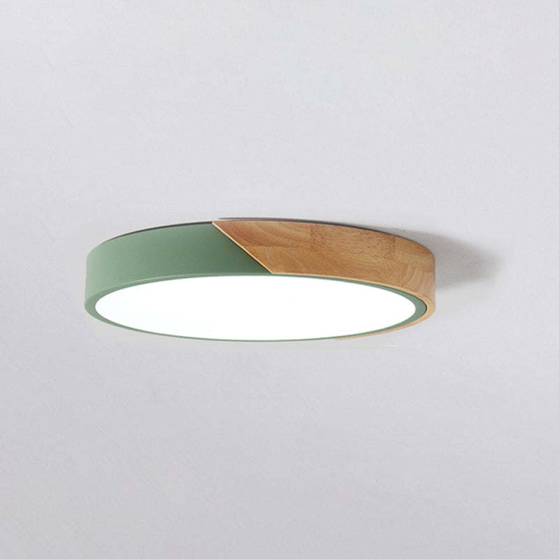 Lámpara de techo moderna con montaje empotrado, iluminación LED, luz interior, luz anillada, luz interior para habitación