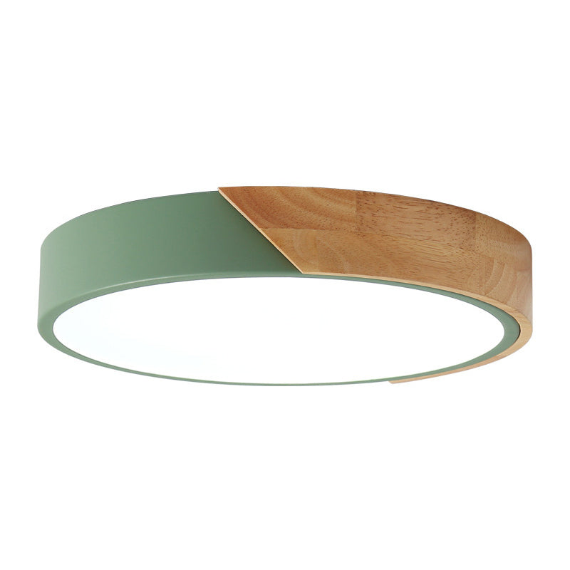 Lámpara de techo moderna con montaje empotrado, iluminación LED, luz interior, luz anillada, luz interior para habitación