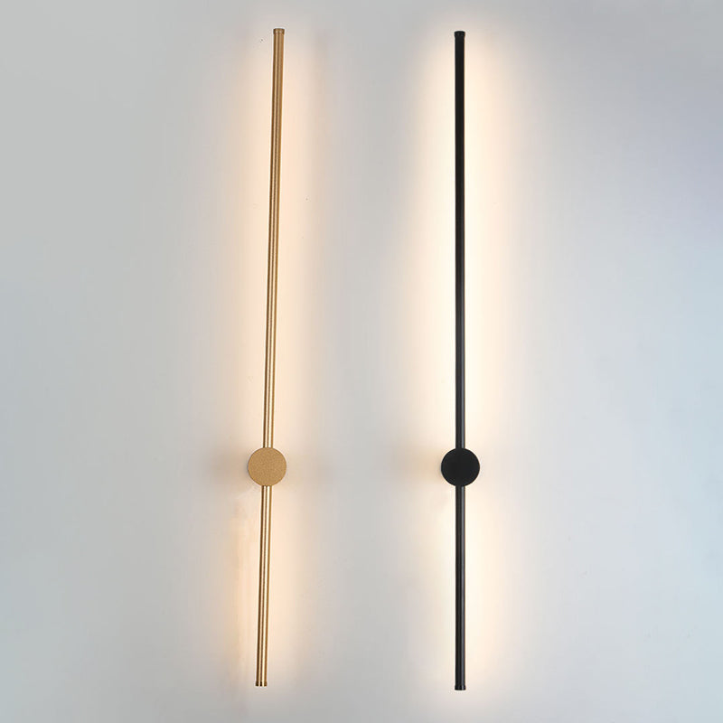Linear Metal Wall Sconce Lighting Minimalist-Style LED Wall Mounted Light Fixture