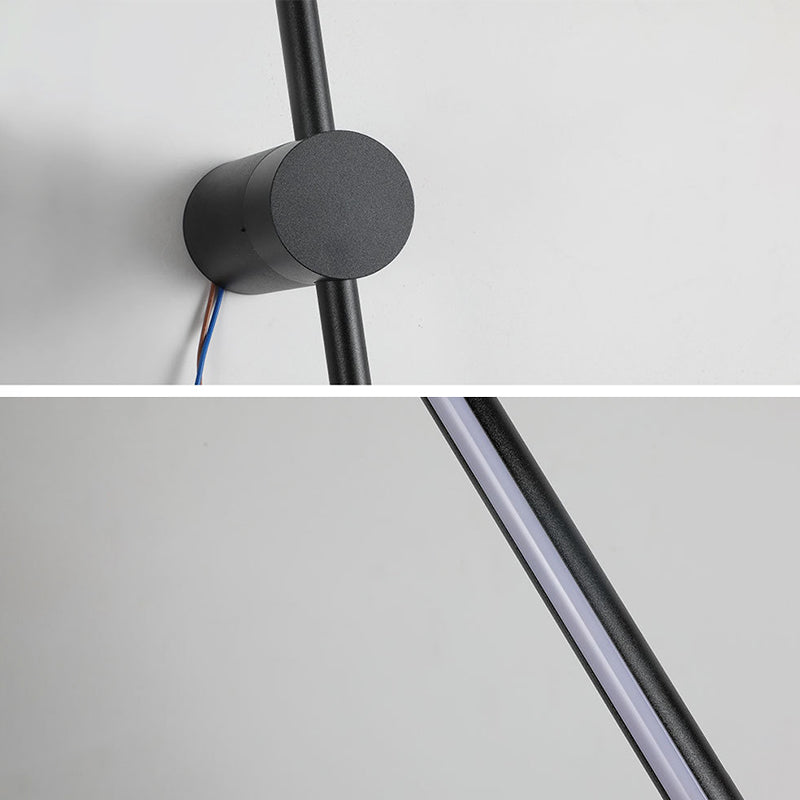 Linear Metal Wall Sconce Lighting Minimalist-Style LED Wall Mounted Light Fixture