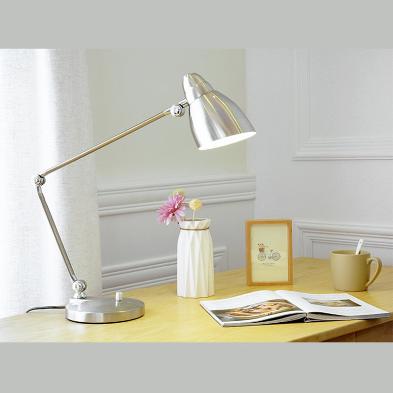 Postmodern 1 Task Task Lamp Azzurro Light Light con tonalità metallica per Study Room