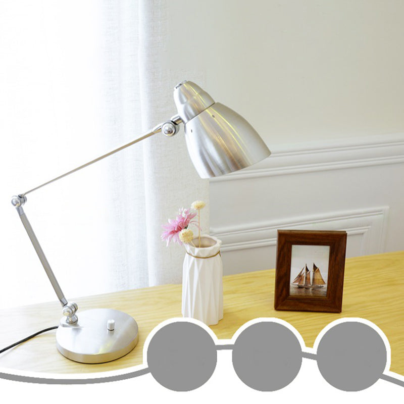 Postmodern 1 Task Task Lamp Azzurro Light Light con tonalità metallica per Study Room
