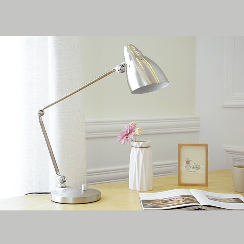 Postmodern 1 Task Task Lamp Azzurro Light Light con tonalità metallica per Study Room