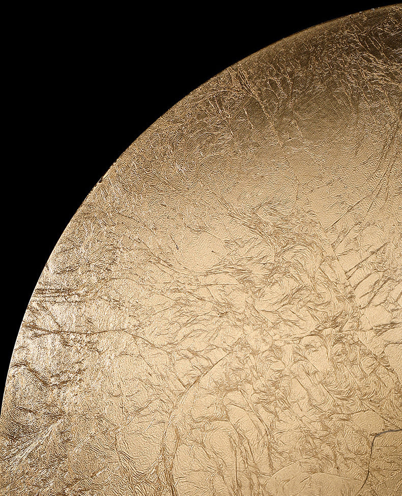 Lámpara de pared LED creativa moderna Luz de pared de hierro giratorio circular para espacios interiores