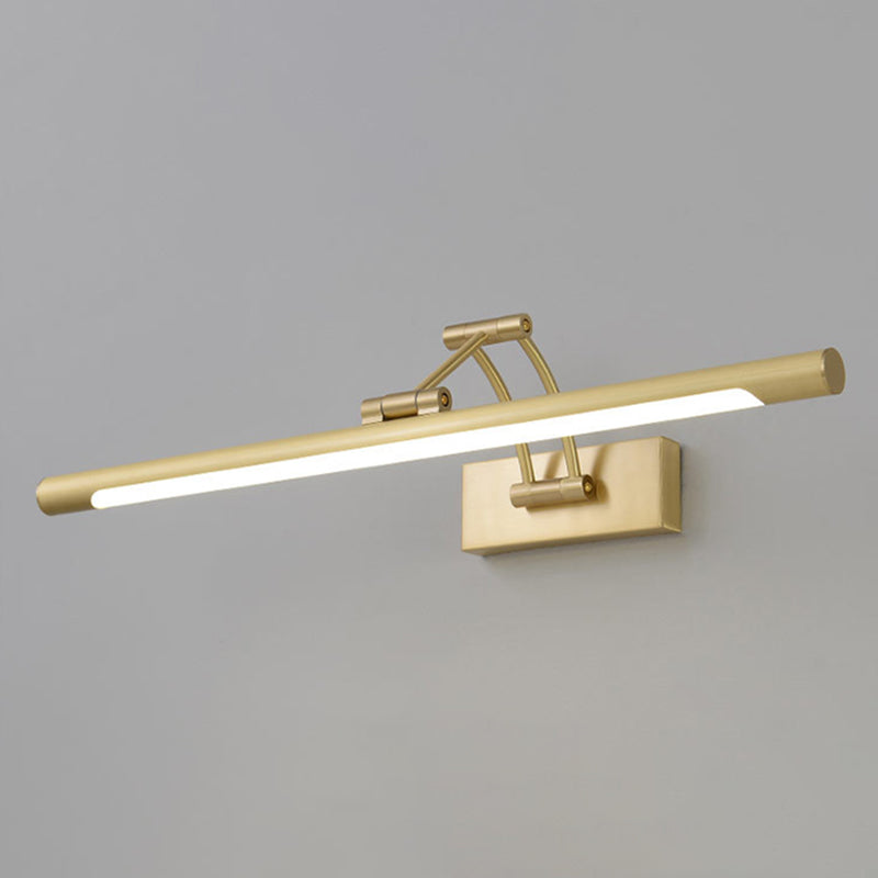 Acrylique linéaire de lampe murale applique minimalisme minimalisme luminaire luminaire pour la salle de bain