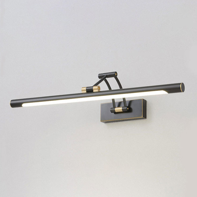 Acrylique linéaire de lampe murale applique minimalisme minimalisme luminaire luminaire pour la salle de bain