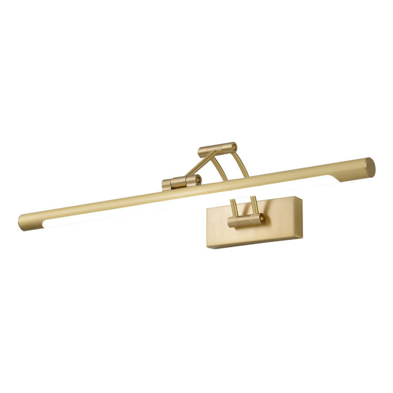 Acrylique linéaire de lampe murale applique minimalisme minimalisme luminaire luminaire pour la salle de bain