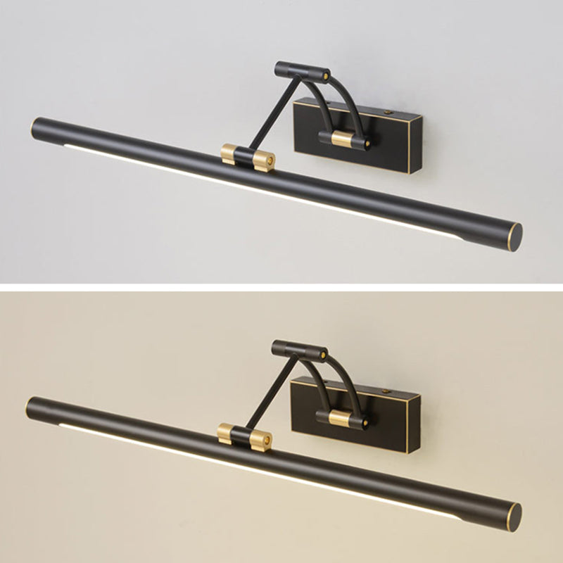 Acrylique linéaire de lampe murale applique minimalisme minimalisme luminaire luminaire pour la salle de bain