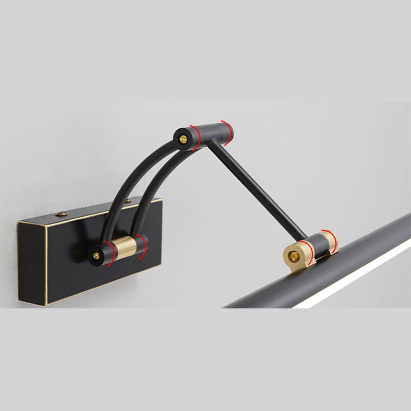 Acrylique linéaire de lampe murale applique minimalisme minimalisme luminaire luminaire pour la salle de bain