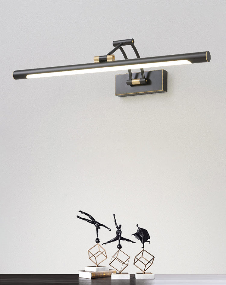 Acrylique linéaire de lampe murale applique minimalisme minimalisme luminaire luminaire pour la salle de bain