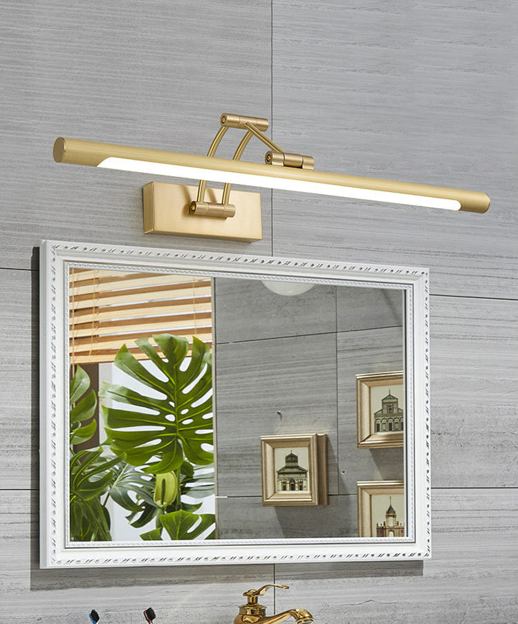 Acrylique linéaire de lampe murale applique minimalisme minimalisme luminaire luminaire pour la salle de bain