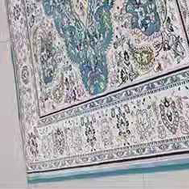 Tapis d'intérieur nordique mixte en Polyester, imprimé abstrait, avec support antidérapant, pour la décoration de la maison