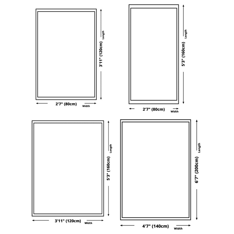 Minimalist Color Block Rug Apricot Tone Polyester Area Carpet Non-Slip Backing Rug for Living Room