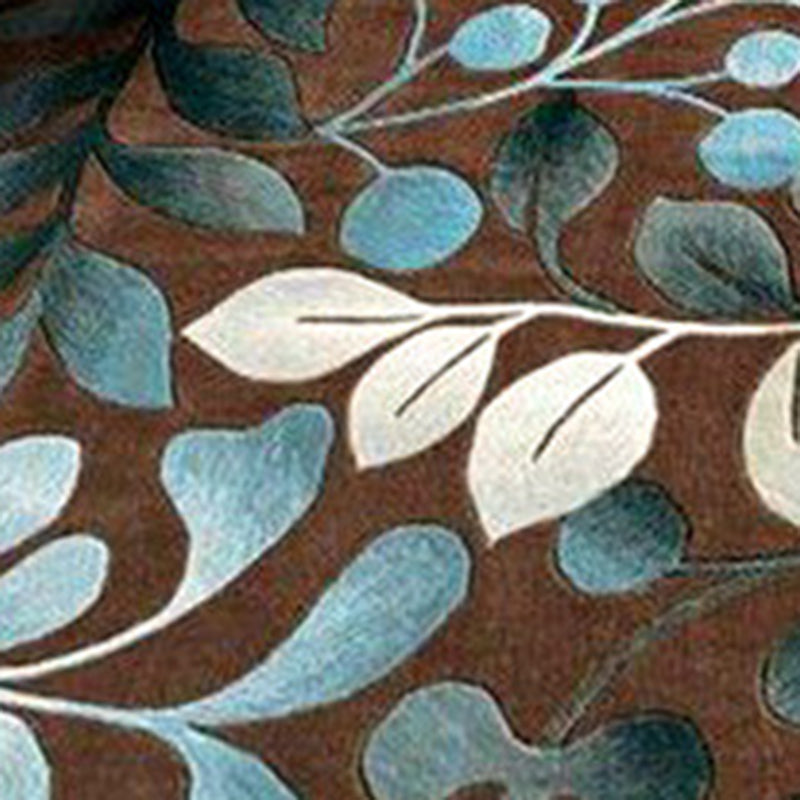 Luxurious Victoria Area Rug European Style Flower Print Rug Anti-Slip Backing Carpet for Home Decor