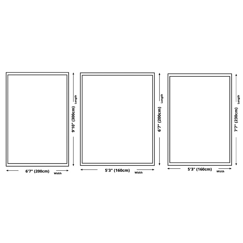 Multicolor Trendy Area Carpet Polyester Palm Leaves Area Rug Stain Resistant Carpet for Living Room