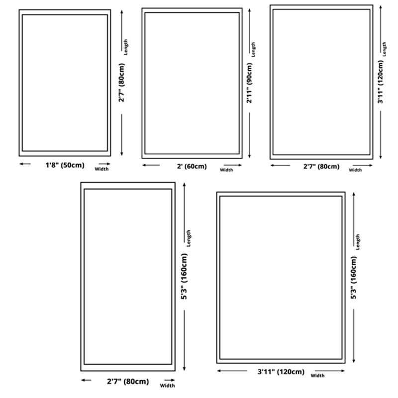 Classic Native American Rug Distinctive Polyester Area Carpet Non-Slip Backing Rug for Living Room