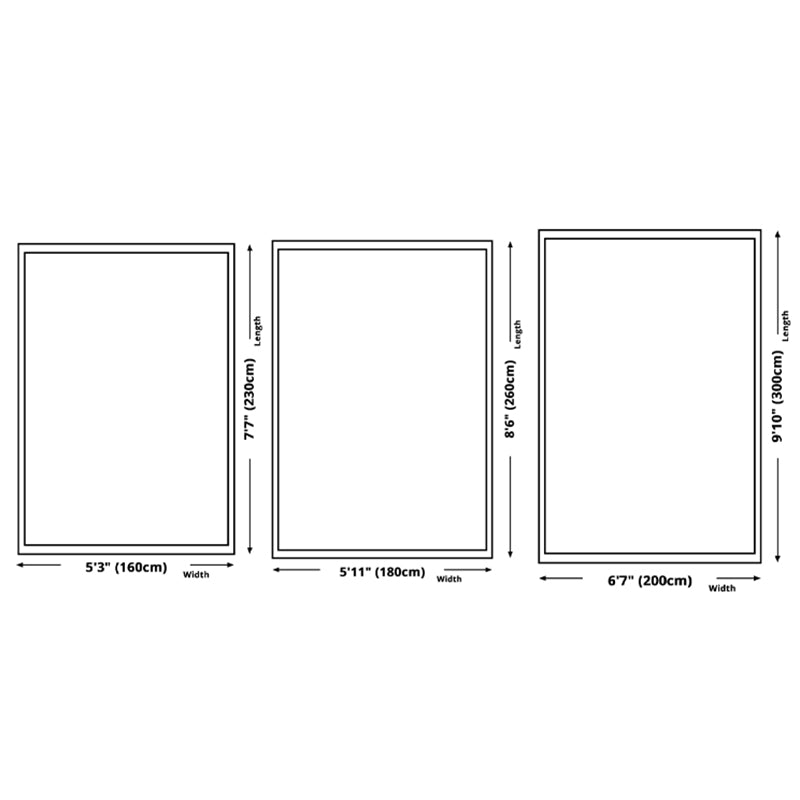 Minimalist Abstract Lines Rug White Tone Polyester Area Carpet Non-Slip Backing Rug for Living Room