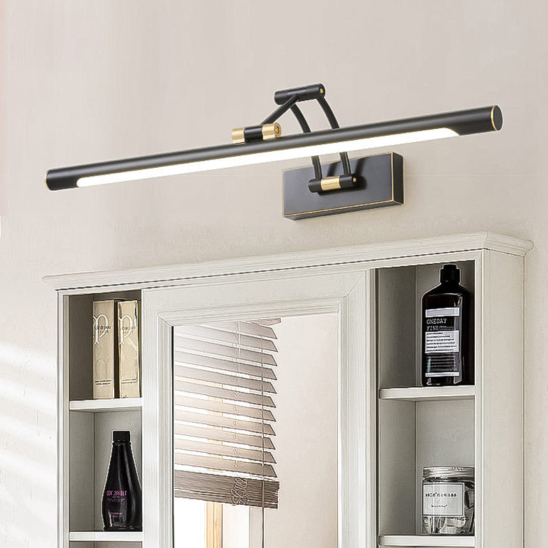 Acrylique linéaire de lampe murale applique minimalisme minimalisme luminaire luminaire pour la salle de bain