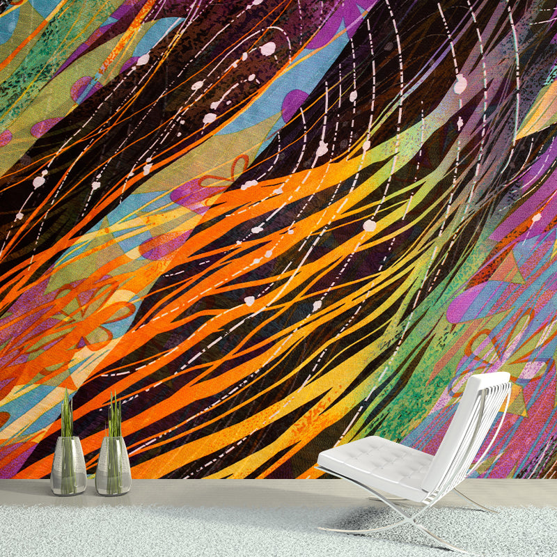 Minimalism Style Abstract Mural Wallpaper for Decoration, Personalized Size Available