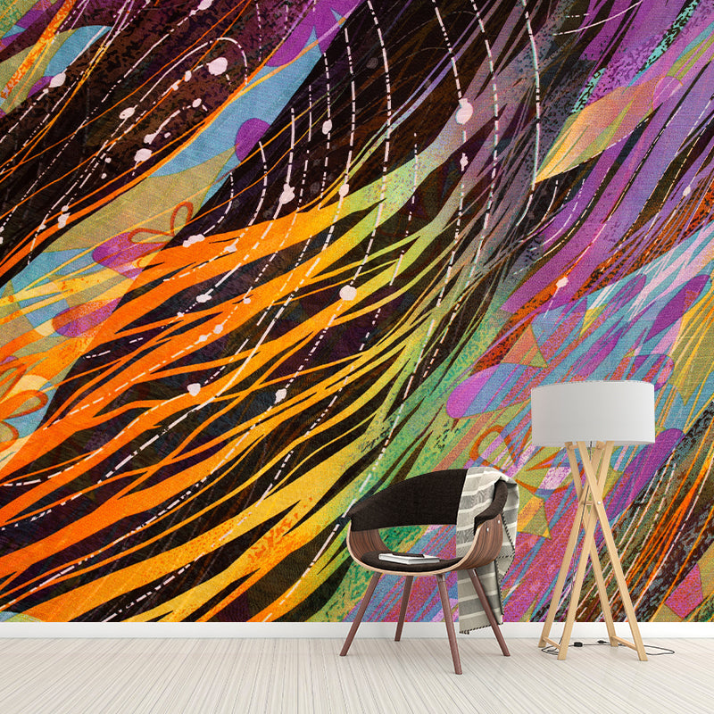 Minimalism Style Abstract Mural Wallpaper for Decoration, Personalized Size Available