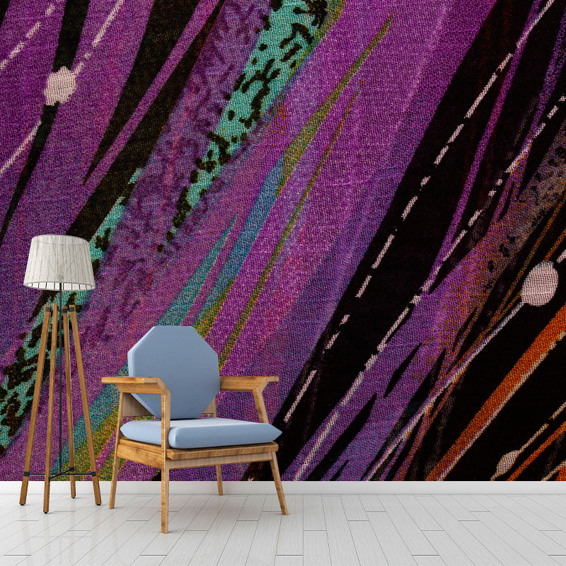 Minimalism Style Abstract Mural Wallpaper for Decoration, Personalized Size Available