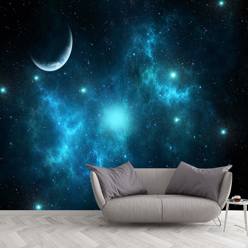 Huge Universe Waterproofing Wall Covering for Sleeping Room, Personalized Size Available