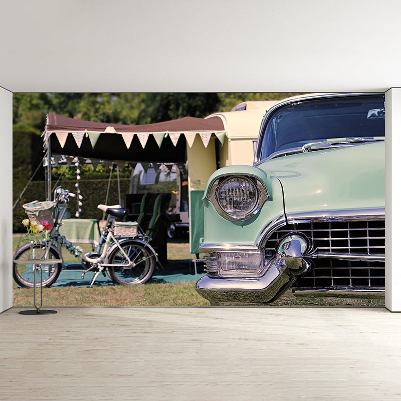 Cool Car Wall Decor Waterproofing Wall Covering for Boy Bedroom, Personalized Size