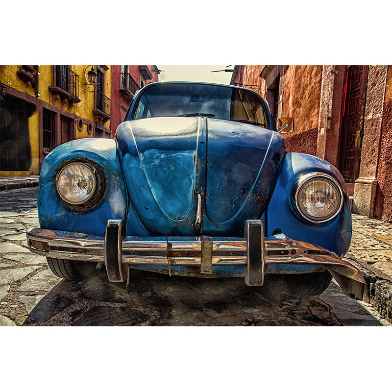 Cool Car Wall Decor Waterproofing Wall Covering for Boy Bedroom, Personalized Size