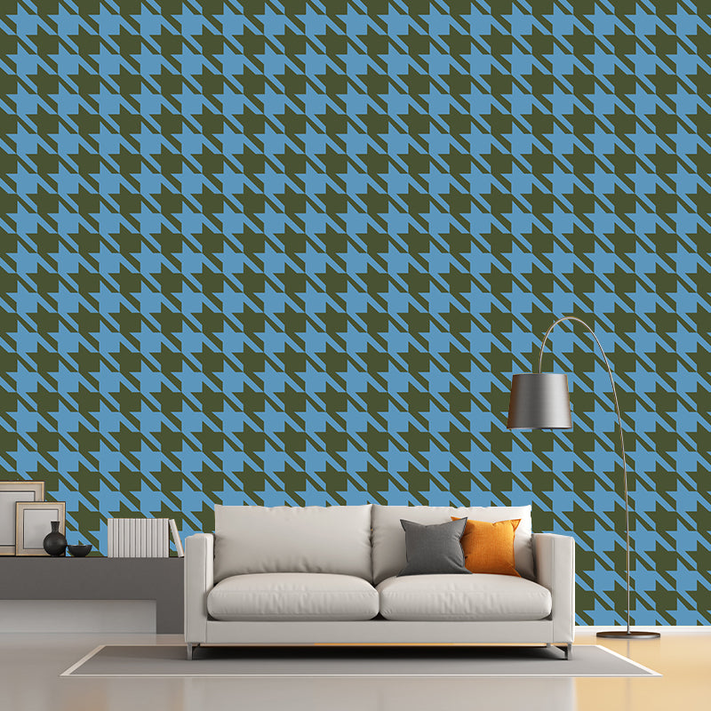Modern Geometry Mural Wallpaper Stain-Proof Modernist Wall Decor for Home