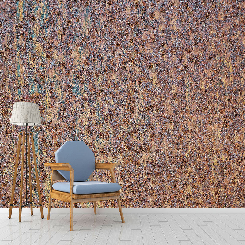 Industrial Style Metal Mural Wallpaper Wall Decor Waterproof, Home Decor