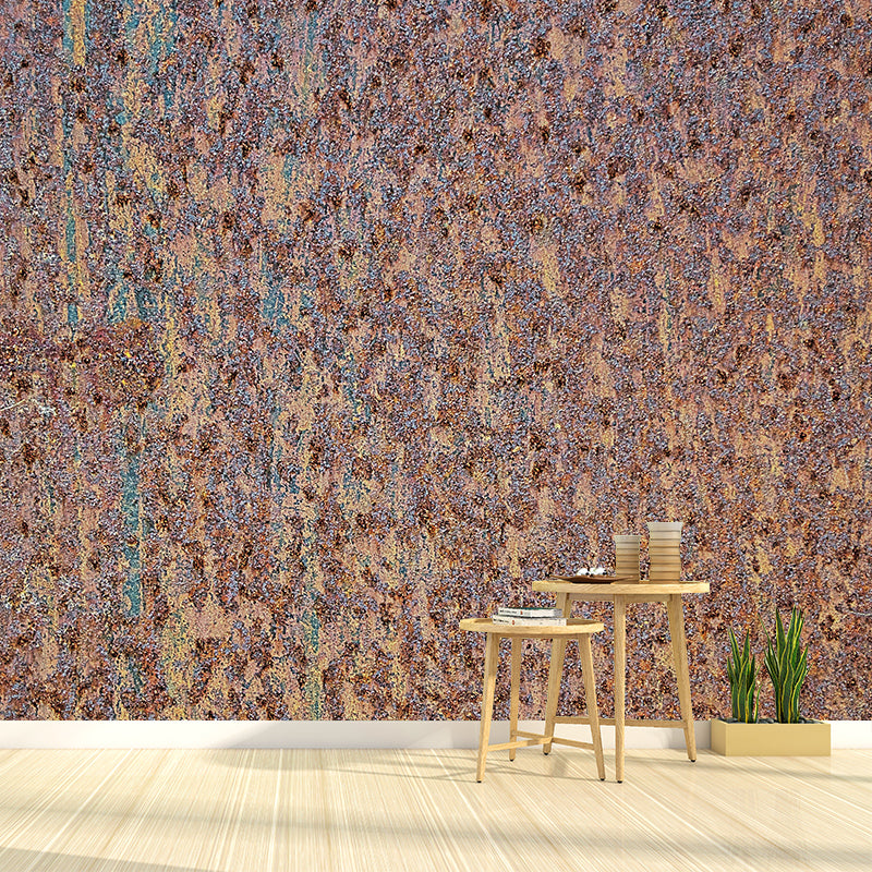 Industrial Style Metal Mural Wallpaper Wall Decor Waterproof, Home Decor