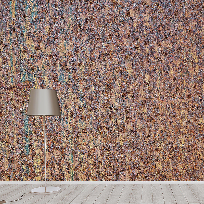 Industrial Style Metal Mural Wallpaper Wall Decor Waterproof, Home Decor