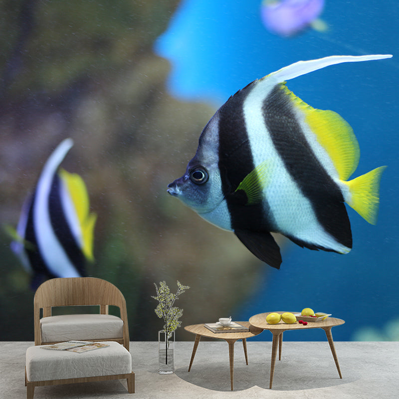 Beautiful Sea Mural Decal for Bedroom Stain Resistant Wall Decor for Home Decor