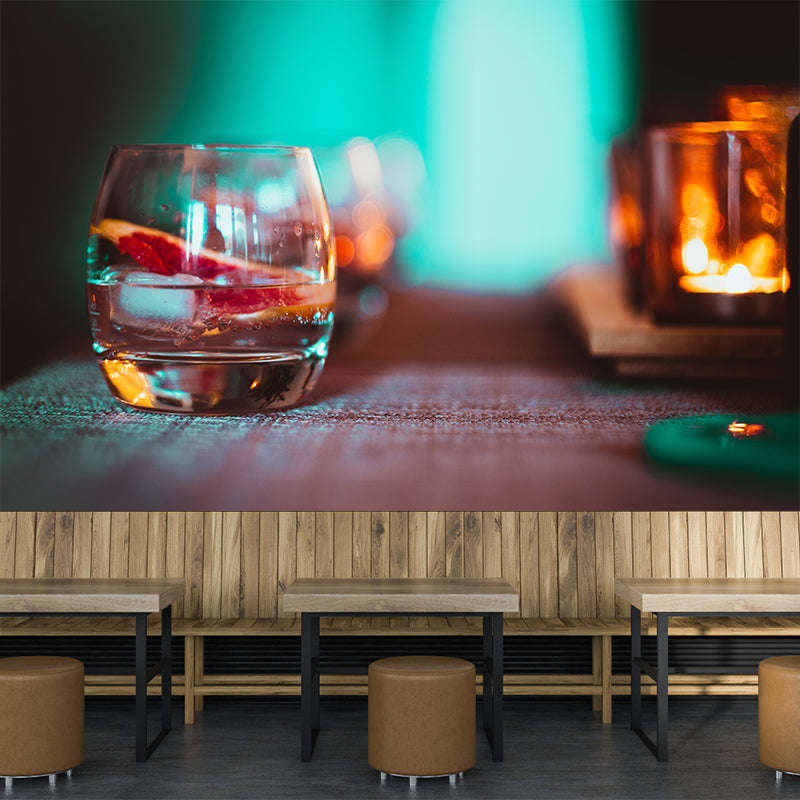 Full Size Wall Mural Moisture Resistant Wall Art for Wine Shop, Made to Measure