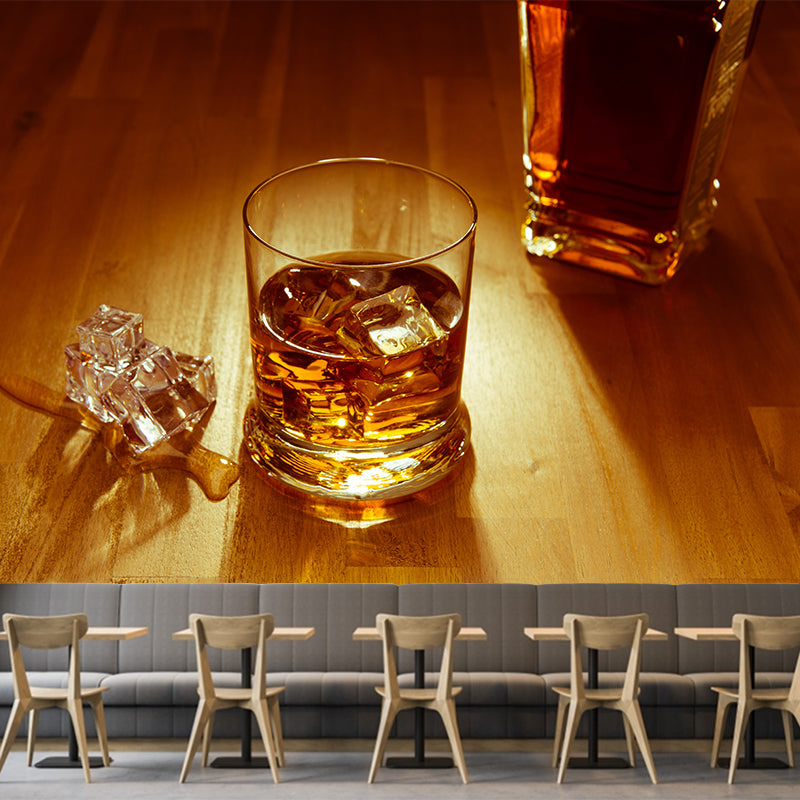 Full Size Wall Mural Moisture Resistant Wall Art for Wine Shop, Made to Measure