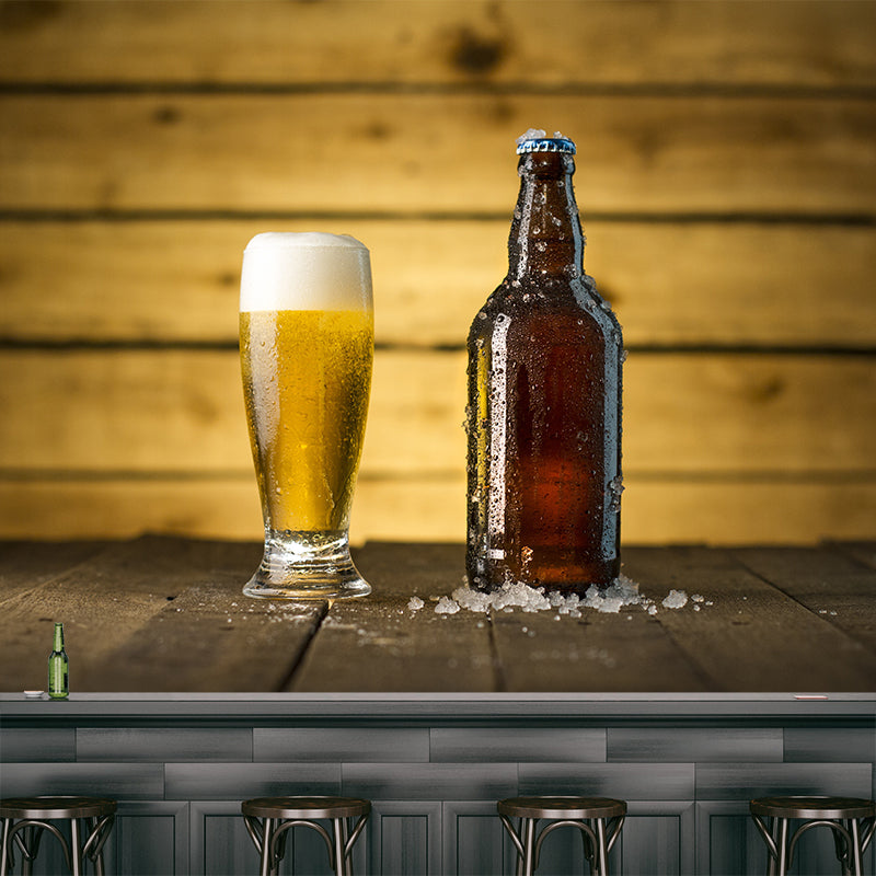 Full Size Wall Mural Moisture Resistant Wall Art for Wine Shop, Made to Measure