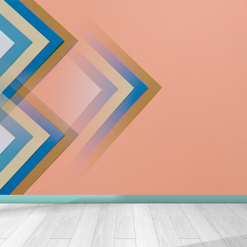 Minimalism Style Geometry Mural Decorative Living Room Wall Decor Geometry Pattern