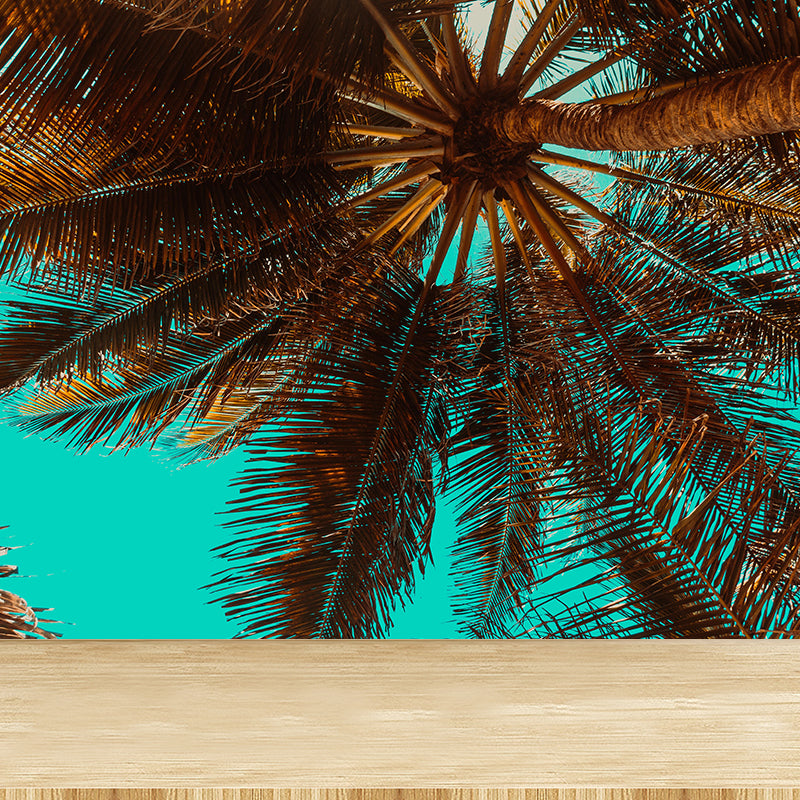 Tropical Palm Trees Customized Modern Decorating Wall Art Living Room Wall Covering