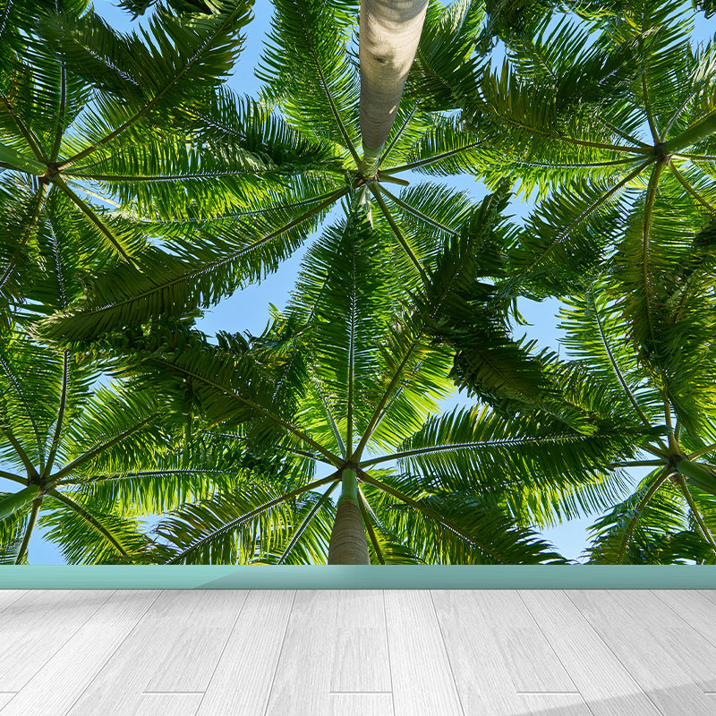 Tropical Palm Trees Customized Modern Decorating Wall Art Living Room Wall Covering