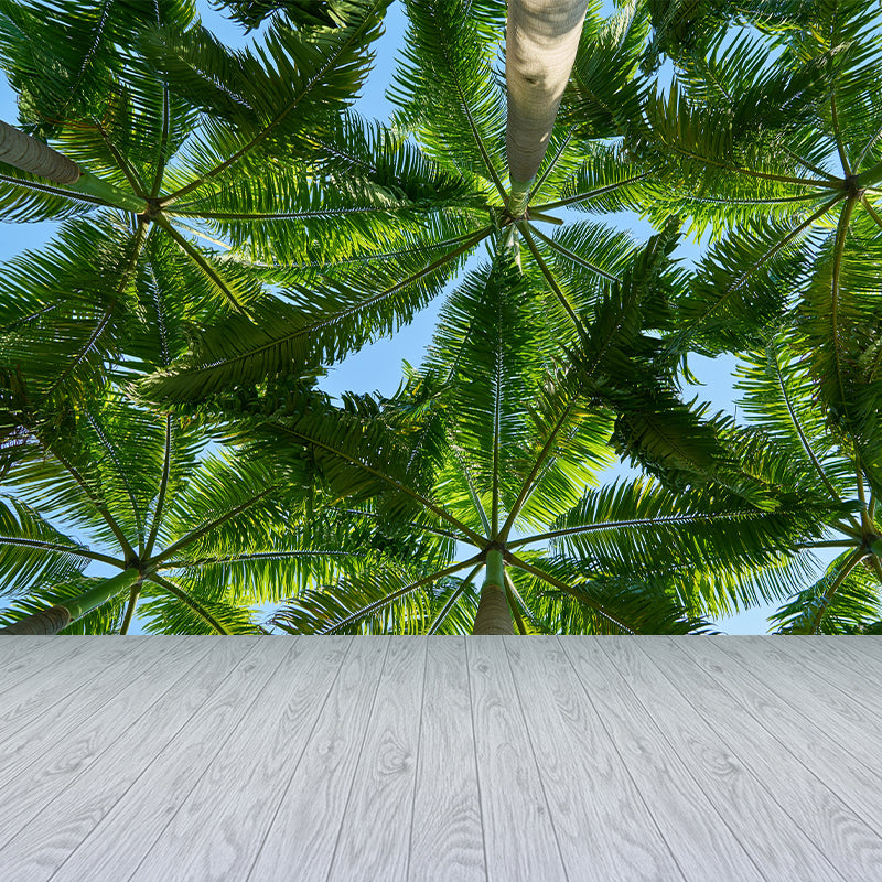 Tropical Palm Trees Customized Modern Decorating Wall Art Living Room Wall Covering