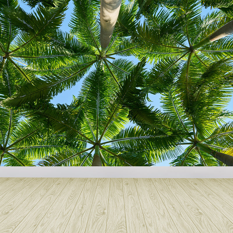 Tropical Palm Trees Customized Modern Decorating Wall Art Living Room Wall Covering