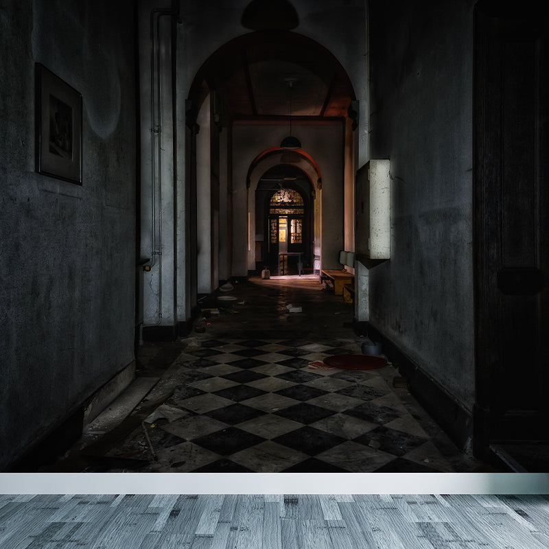 Long Tunnel Wall Mural Decals Home Decoration Living Room Wall Decor for Decoration