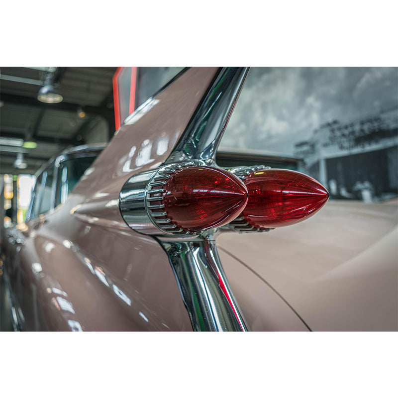 Photography Car Wall Mural Moisture Resistant Wall Art for Living Room