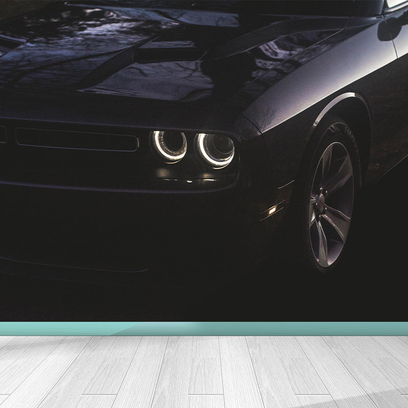 Car Mural Decal Customized Contemporary Wall Covering for Meeting Room