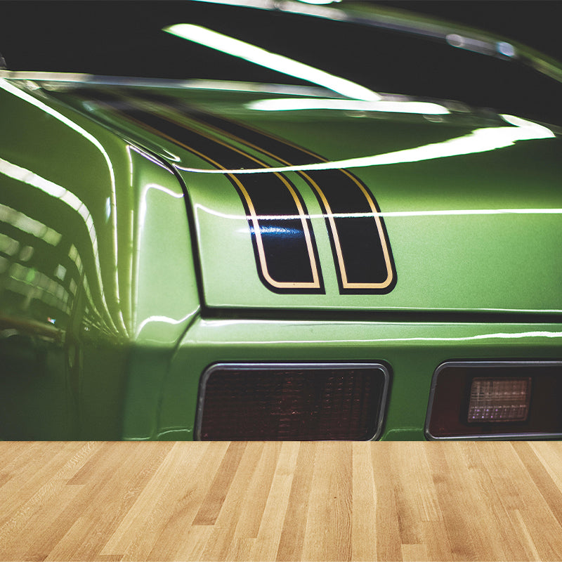 Car Mural Decal Customized Contemporary Wall Covering for Meeting Room