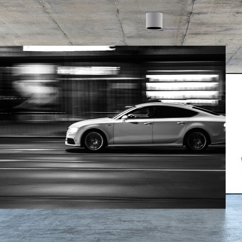 Car Mural Decal Customized Contemporary Wall Covering for Meeting Room