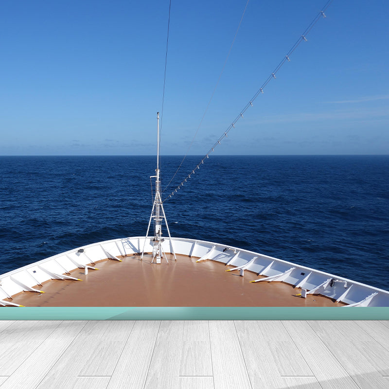 Cruise-Ship Mural Decal Customized Contemporary Wall Covering for Meeting Room