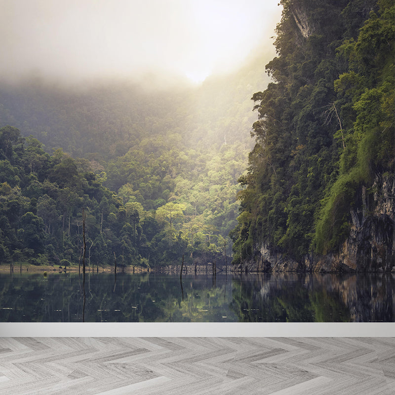 Rainforest Mural Wallpaper for Decoration Modern Living Room Wall Covering